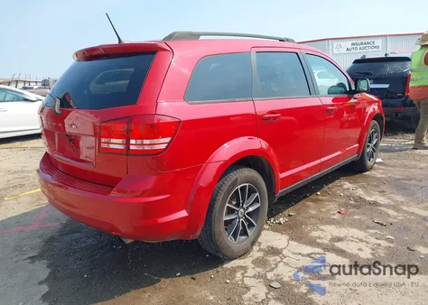 2018 Dodge Journey Se z USA, uszkodzony, nr VIN 3C4PDCAB5JT236992